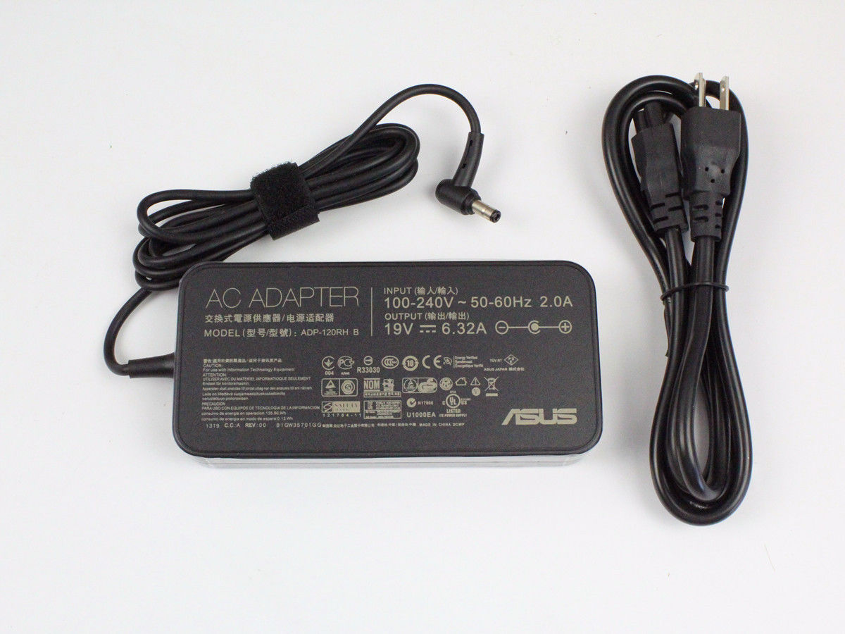 120W Asus A15-120P1A N120W-02 PA-1131-08 AC Adapter Power Charger