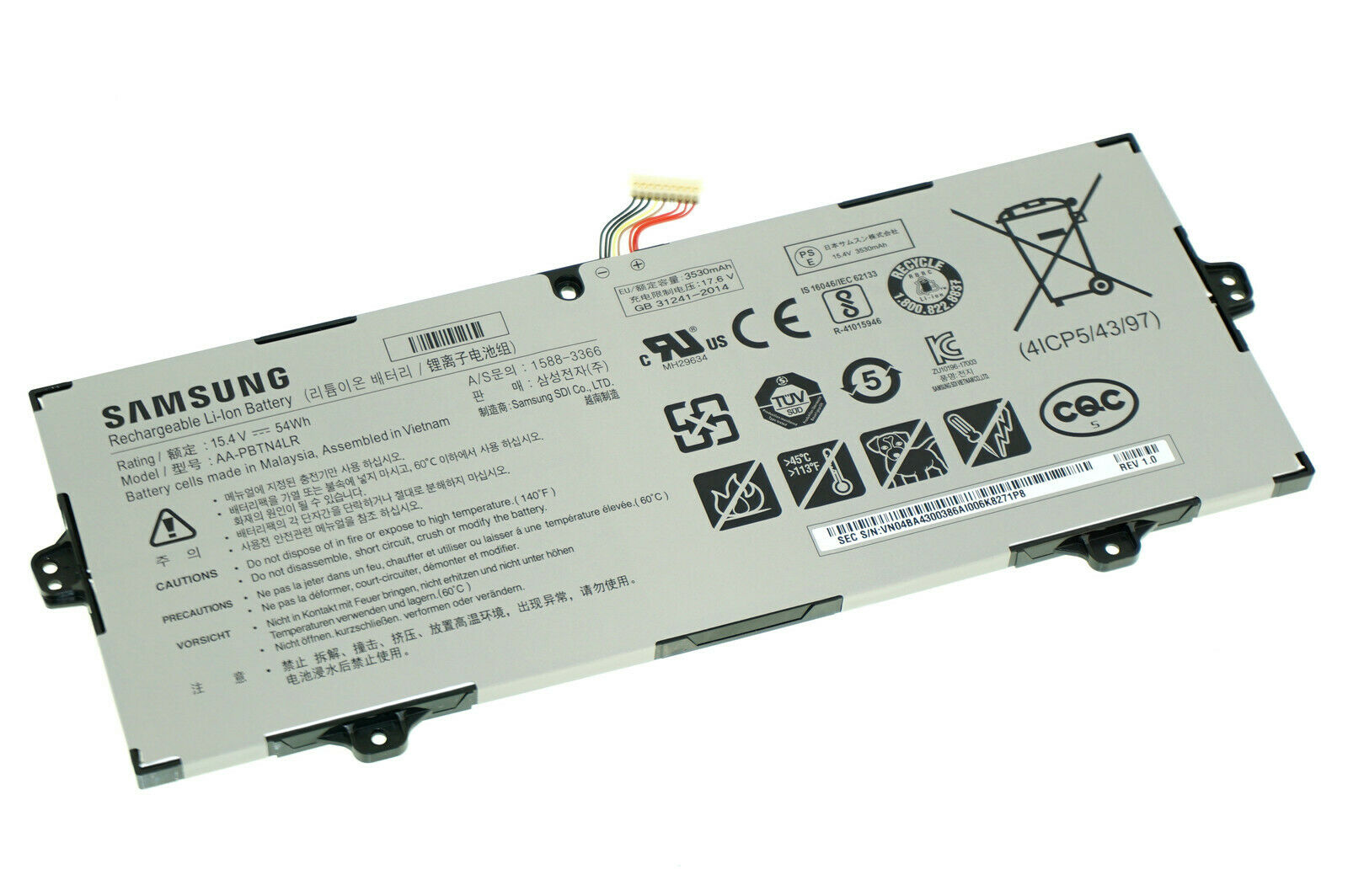 Genuine Samsung NP940X5M Battery 15.4V 54Wh