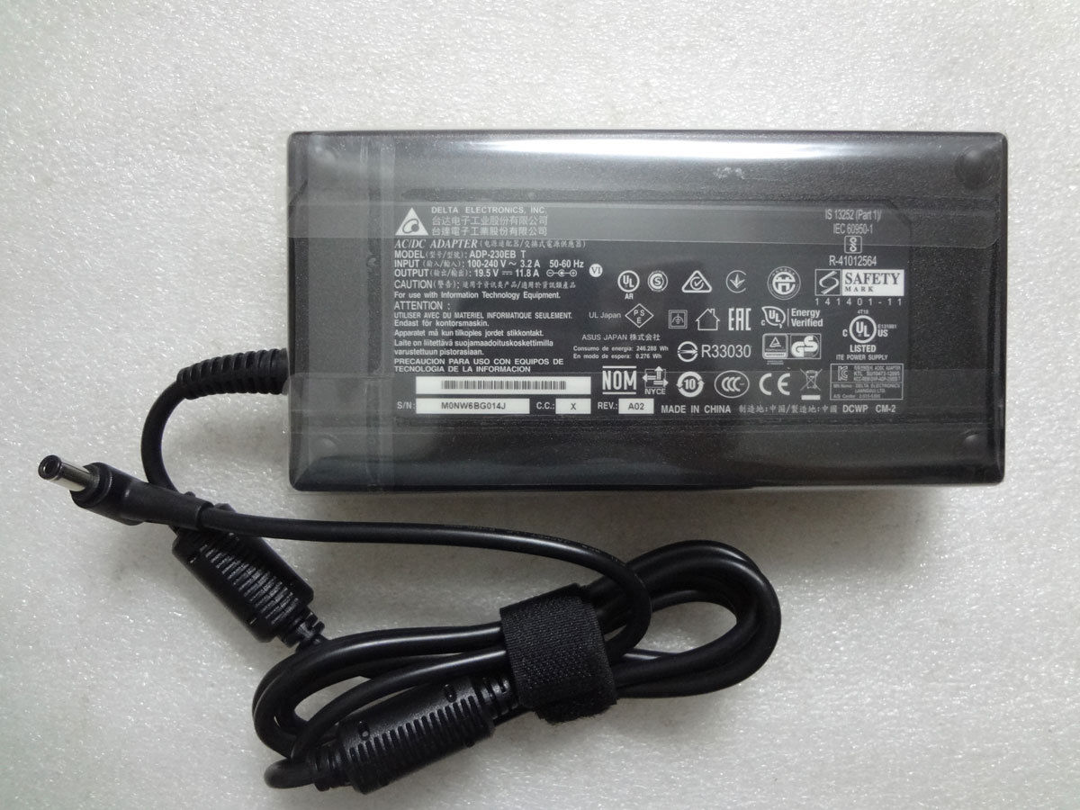 230W Asus ROG Zephyrus GX501VS-GZ061T Charger AC Adapter Power Cord